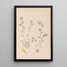 Herbier de la flore française Pl0260 - Louis Antoine Cusin — framed artwork on a wall
