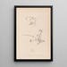 Herbier de la flore française Pl0261 - Louis Antoine Cusin — framed artwork on a wall