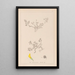 Herbier de la flore française Pl0262 - Louis Antoine Cusin — framed artwork on a wall