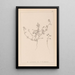 Herbier de la flore française Pl0281 - Louis Antoine Cusin — framed artwork on a wall