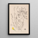 Herbier de la flore française Pl0287 - Louis Antoine Cusin — framed artwork on a wall