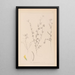 Herbier de la flore française Pl0298 - Louis Antoine Cusin — framed artwork on a wall