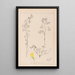 Herbier de la flore française Pl0301 - Louis Antoine Cusin — framed artwork on a wall