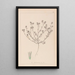 Herbier de la flore française Pl0334 - Louis Antoine Cusin — framed artwork on a wall