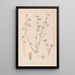 Herbier de la flore française Pl0338 - Louis Antoine Cusin — framed artwork on a wall