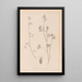 Herbier de la flore française Pl0340 - Louis Antoine Cusin — framed artwork on a wall