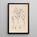 Herbier de la flore française Pl0351 - Louis Antoine Cusin — framed artwork on a wall