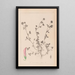 Herbier de la flore française Pl0360 - Louis Antoine Cusin — framed artwork on a wall