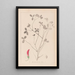 Herbier de la flore française Pl0361 - Louis Antoine Cusin — framed artwork on a wall