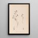 Herbier de la flore française Pl0362 - Louis Antoine Cusin — framed artwork on a wall