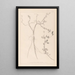Herbier de la flore française Pl0379 - Louis Antoine Cusin — framed artwork on a wall