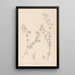 Herbier de la flore française Pl0382 - Louis Antoine Cusin — framed artwork on a wall