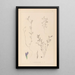 Herbier de la flore française Pl0450 - Louis Antoine Cusin — framed artwork on a wall