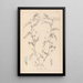 Herbier de la flore française Pl0482 - Louis Antoine Cusin — framed artwork on a wall
