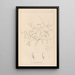 Herbier de la flore française Pl0483 - Louis Antoine Cusin — framed artwork on a wall