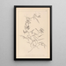 Herbier de la flore française Pl0496 - Louis Antoine Cusin — framed artwork on a wall