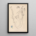Herbier de la flore française Pl0522 - Louis Antoine Cusin — framed artwork on a wall
