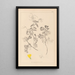 Herbier de la flore française Pl0532 - Louis Antoine Cusin — framed artwork on a wall