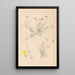 Herbier de la flore française Pl0545 - Louis Antoine Cusin — framed artwork on a wall