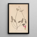 Herbier de la flore française Pl0862 - Louis Antoine Cusin — framed artwork on a wall