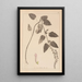 Herbier de la flore française Pl0880 - Louis Antoine Cusin — framed artwork on a wall