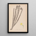 Herbier de la flore française Pl0973 - Louis Antoine Cusin — framed artwork on a wall