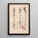 Herbier de la flore française Pl1009 - Louis Antoine Cusin — framed artwork on a wall