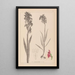 Herbier de la flore française Pl1010 - Louis Antoine Cusin — framed artwork on a wall
