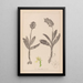 Herbier de la flore française Pl1036 - Louis Antoine Cusin — framed artwork on a wall