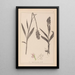 Herbier de la flore française Pl1043 - Louis Antoine Cusin — framed artwork on a wall