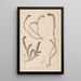 Herbier de la flore française Pl1063 - Louis Antoine Cusin — framed artwork on a wall
