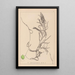 Herbier de la flore française Pl1083 - Louis Antoine Cusin — framed artwork on a wall