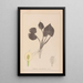 Herbier de la flore française Pl1110 - Louis Antoine Cusin — framed artwork on a wall