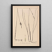 Herbier de la flore française Pl1116 - Louis Antoine Cusin — framed artwork on a wall