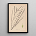 Herbier de la flore française Pl1120 - Louis Antoine Cusin — framed artwork on a wall
