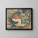 Vue de l'Estaque - Louis Audibert — framed artwork on a wall
