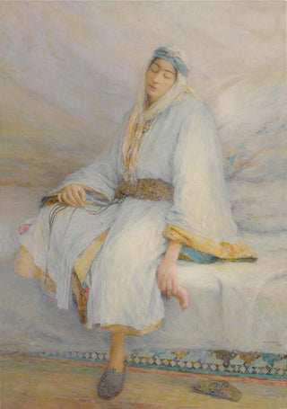 A Moroccan at Rest - Louis Auguste Girardot — artwork view