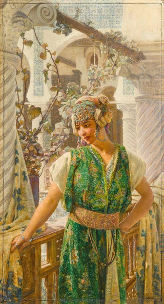 The Algerian Bride - Louis Auguste Girardot — artwork view