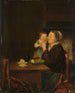 A mother and her child - Louis Bernard Coclers — artwork view