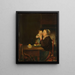 A mother and her child - Louis Bernard Coclers — framed artwork on a wall
