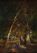Forest Glade Painting - Louis Boulanger — artwork view
