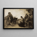 The Family after Moreau de Tours - Louis Boutet de Monvel — framed artwork on a wall