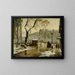 La place de la Madeleine - Louis Braquaval — framed artwork on a wall