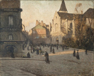 L'église Saint-Médard - Louis Braquaval — artwork view