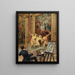 Les Joies de l'inondation dans la Galerie Médicis - Louis Broud — framed artwork on a wall