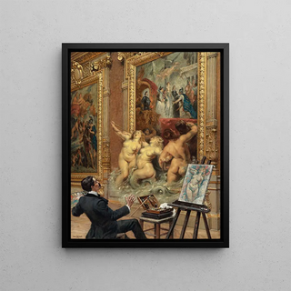 Louis Broud - Les Joies De Linondation Dans La Galerie Mdicis.webp
