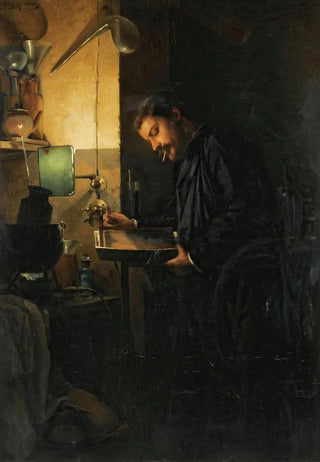The Photographer - Louis Camille Muraton — artwork view