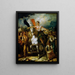 La Liberté allégorie des journées de 1830 - Louis Candide Boulanger — framed artwork on a wall