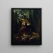 La Ronde du Sabbat - Louis Candide Boulanger — framed artwork on a wall