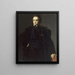 Victor Hugo - Louis Candide Boulanger — framed artwork on a wall